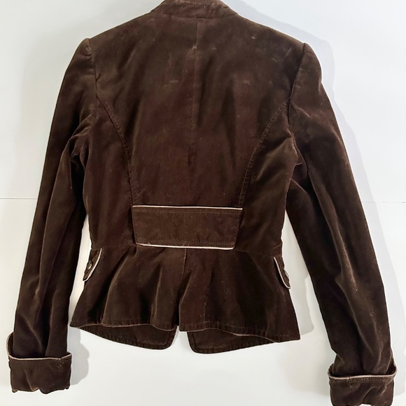 Zara - Military Velvet Jacket - Picture 6 of 13